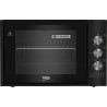 Mini-four - BEKO - BC30B - 30 L - Convection naturelle - 2 vitres - Contre-porte plein verre amovible - 3 fonctions - Noir