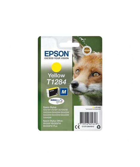 EPSON Cartouche T1284 - Renard - Jaune