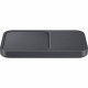 Pad Induction plat DUO Watch Fast Charge - 15W - SAMSUNG - Noir