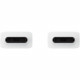 SAMSUNG Câble FastCharge pour 45W USB C/USB C 1,8m Blanc