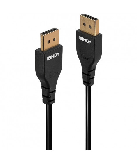 LINDY - 36462 - Câble Slim DisplayPort 1.4, 2m