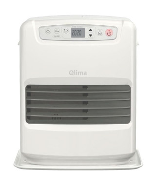 QLIMA SRE3430C2 Poele a pétrole électronique 3 kW pour volume 120m3/48m2, Systeme anti-odeur, Régulation température
