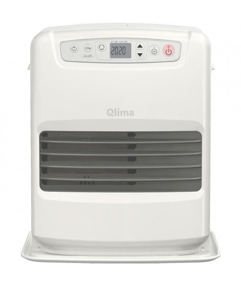 QLIMA SRE3430C2 Poele a pétrole électronique 3 kW pour volume 120m3/48m2, Systeme anti-odeur, Régulation température