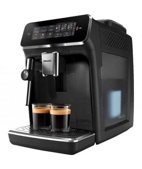 Cafetiere a grain - PHILIPS - EP3321/40 - 1500 W - 275g de grains - Noir