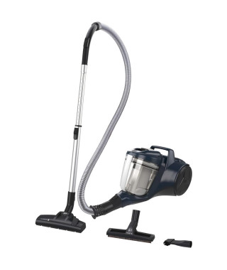 Aspirateur traineau sans sac - HOOVER - HP110HM - 700 W - 78 dBA - 2 L - Bleu