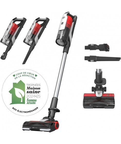 HOOVER HF910H - Aspirateur Balai Multifonction Ultra Performant 850W Grande Autonomie 30min Park&Go Filtre lavable Electrobro…