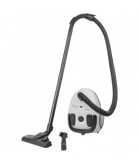 Aspirateur traîneau avec sac - SENCOR - SVC 45WH-EUE3 - Moteur ECO 850 W - 79 dBA - 1,5 L - Blanc