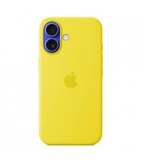 APPLE iPhone 16 - Coque en silicone avec MagSafe - Star Fruit