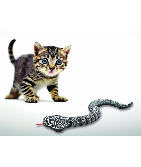 Jouet serpent amphibie télécommandé sans fil