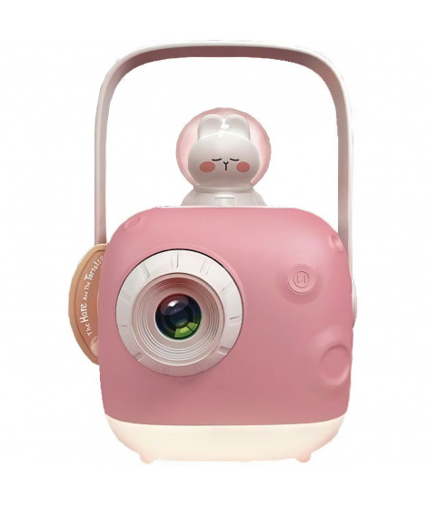 Projecteur d'histoire - CGV - ZzzMoon 1.5 Rose, Batterie intégrée, Sans lumiere bleue, Mode veilleuse