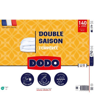 DODO - Couette double saisons - 140 x 200 cm - 300 g/m² - Volupt'air