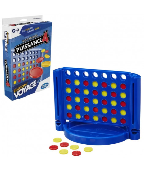 Puissance 4 Voyage, jeu de société de voyage pour 2 joueurs, jeu de voyage, Des  6 ans, Hasbro Gaming