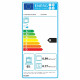 Four encastrable pyrolyse - Chaleur tournante - CONTINENTAL EDISON - CEF65PB - Noir et inox - L59,5 x H59,6 x P 54,68 cm