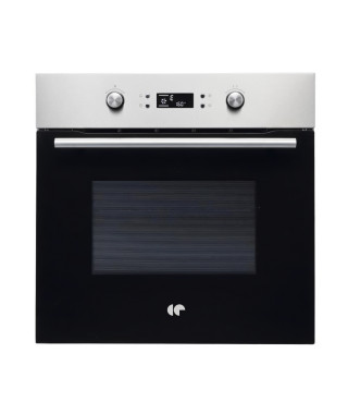 Four encastrable catalyse - Chaleur tournante - CONTINENTAL EDISON - F80CBIX - Noir et inox - L59,5 x H59,6 x P 54,68cm