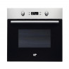 Four encastrable catalyse - Chaleur tournante - CONTINENTAL EDISON - F80CBIX - Noir et inox - L59,5 x H59,6 x P 54,68cm