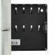 Armoire a clés BURG-WÄCHTER QUAD 6204/10 Ni - Fermeture magnétique et porte en acier inoxydable