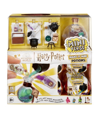 Miniverse - Harry Potter - Boîte complete avec les 15 minis potions a créer - Jeu de loisir créatif - 8 ans et plus - Non com…