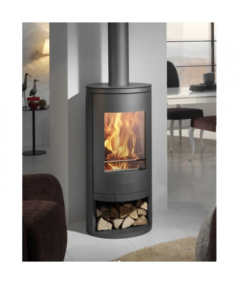 Poele a bois - PANADERO - Auckland Ecodesign - 7,4 kw - Bûches 50 cm