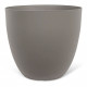 Pot de fleurs - GARDEN ID - Phoenix Taupe - 48 x 42 cm - 100% Recyclé et Recyclable - Résistant au Gel et UV - Pour Extérieur