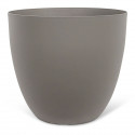 Pot de fleurs - GARDEN ID - Phoenix Taupe - 48 x 42 cm - 100% Recyclé et Recyclable - Résistant au Gel et UV - Pour Extérieur