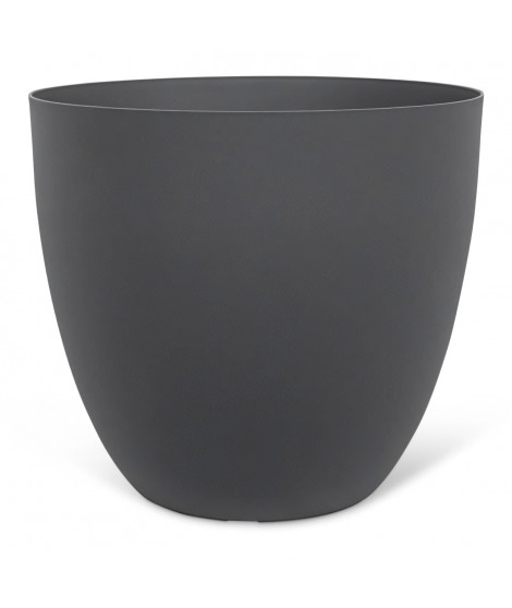 Pot de fleurs - GARDEN ID - Phoenix Anthracite - 48 x 42 cm - 100% Recyclé et Recyclable - Résistant au Gel et UV - Pour Exté…