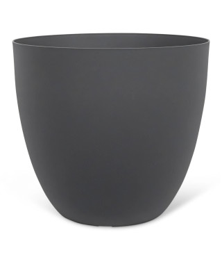 Pot de fleurs - GARDEN ID - Phoenix Anthracite - 60 x 56 cm - 100% Recyclé et Recyclable - Résistant au Gel et UV - Pour Exté…