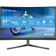 Écran PC - PHILIPS - Evnia 27M2C5200W - 27 FHD - Dalle incurvée Fast VA - 280Hz - 0,3ms - HDMI/DP - Noir