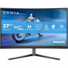 Écran PC - PHILIPS - Evnia 27M2C5200W - 27 FHD - Dalle incurvée Fast VA - 280Hz - 0,3ms - HDMI/DP - Noir