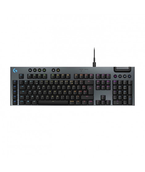 Clavier gamer - filaire - Logitech G - G915 X - Switch tactile  - AZERTY - Noir
