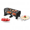 Appareil a raclette - LITTLE BALANCE - Juste nous 2 - 350 W - 2 personnes - Blanc / Noir