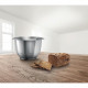 Bol inox - BOSCH - MUZ5ER2 - Pour Kitchen machine MUM5 - 3,9 L - Jusqu'a 0,75 kg de farine + autres ingrédients (2 kg max.)