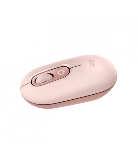 Souris - Sans fil - Logitech - Pop Mouse - Rose