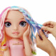 Rainbow High - Tete a coiffer Bella - 33cm - Colorer ongles et cheveux - Utilise les produits pour toi - Des 4 ans