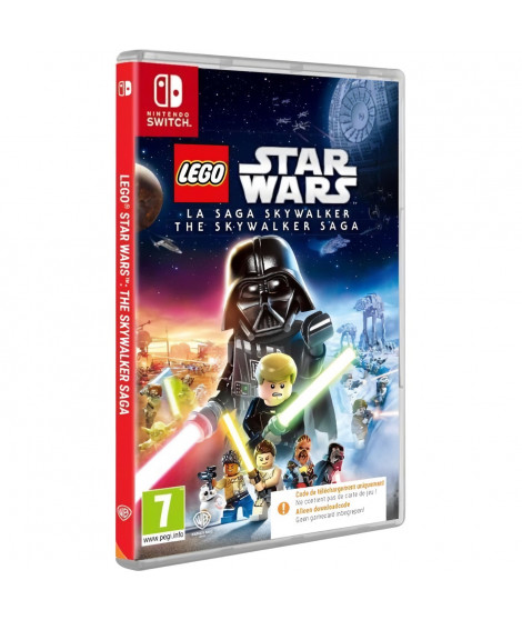 LEGO Star Wars : La Saga Skywalker - Jeu Nintendo Switch (Code in a Box)