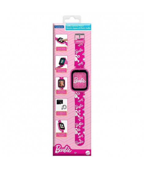 Montre avec écran couleurs Barbie avec camera et carte mémoire de 8 Go