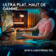 Clavier gamer - sans fil - Logitech G - G915 TKL X - Switch clicky  - AZERTY - Noir