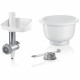 Accessoires Baking Sensation - BOSCH - MUZ5BS1 - Hachoir a viande - Grille 5 mm - Accessoire biscuit 4 formes - Bol  3,9 L