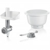 Accessoires Baking Sensation - BOSCH - MUZ5BS1 - Hachoir a viande - Grille 5 mm - Accessoire biscuit 4 formes - Bol  3,9 L