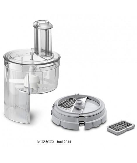 Découpe-dés pour fruits, légumes, fromage et viande cuite - BOSCH - MUZ5CC2 - Pour Kitchen machine MUM5