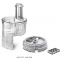 Découpe-dés pour fruits, légumes, fromage et viande cuite - BOSCH - MUZ5CC2 - Pour Kitchen machine MUM5