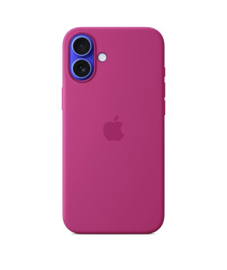 APPLE iPhone 16 Plus - Coque en silicone avec MagSafe - Fuchsia
