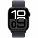 Apple Watch Series 10 GPS + Cellular - 42mm - Boîtier Jet Black Aluminium - Bracelet Ink Sport Loop