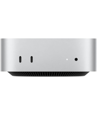Apple - Mac mini (2024) Puce Apple M4  - RAM 16Go - Stockage 512Go SSD - CPU 10 coeurs GPU 10 coeurs - Argent