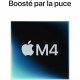 Apple - Mac mini (2024) Puce Apple M4  - RAM 16Go - Stockage 512Go SSD - CPU 10 coeurs GPU 10 coeurs - Argent