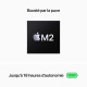 Apple - 13,6'' MacBook Air M2 - RAM 16Go - Stockage 256Go - CPU 8 coeurs - GPU 8 coeurs - Midnight