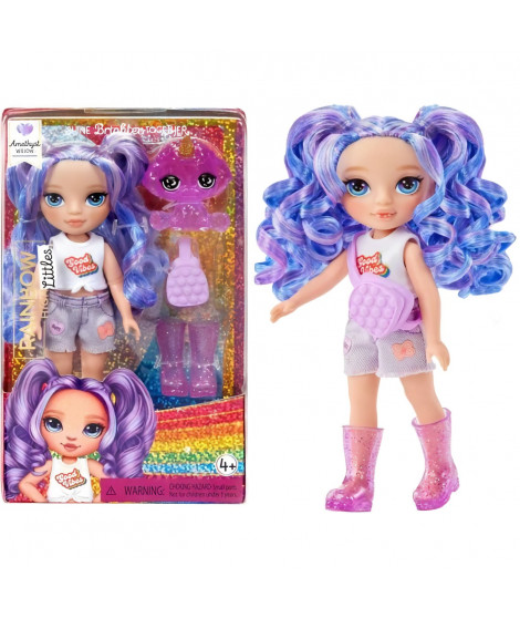 Rainbow High Littles - Poupée 15cm + animal de compagnie - Violet - Des 4ans