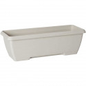 Jardiniere - GARDEN ID Teramo - Blanc 60 cm - Solidité - Réserve d'eau intégrée - Recyclé & 100% recyclable - Volume pour pla…