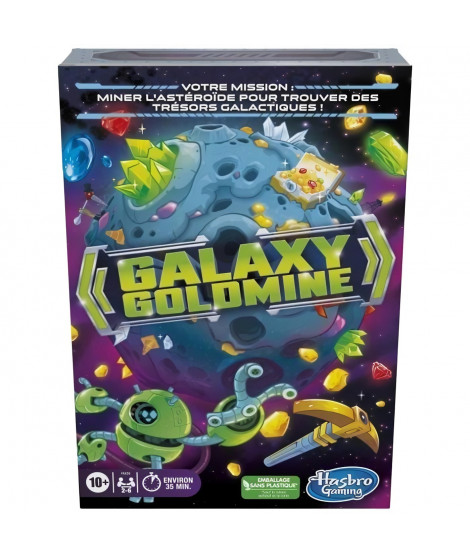 Galaxy Goldmine, jeu de cartes stratégique familial pour enfants, ados et adultes, jeux de cartes amusants pour la famille