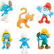 Figurines - GIOCHI PREZIOSI - Les Schtroumpfs - Coffret 6 figurines 5 cm dont 1 exclusive Gargamel - a partir de 3 ans - PUF14