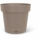 Pot a réserve d'eau - GARDEN ID Glamour - Taupe 40 cm - Surface granuleuse - Intérieur/extérieur - Design épuré - Contient du…